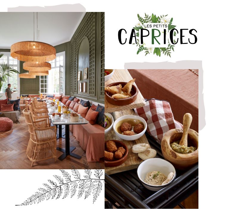 Le restaurant Les Petits Caprices au Domaine de Raba