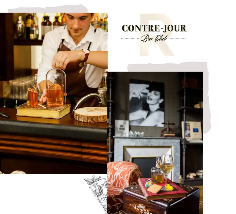 Le restaurant Contre-Jour au Domaine de Raba