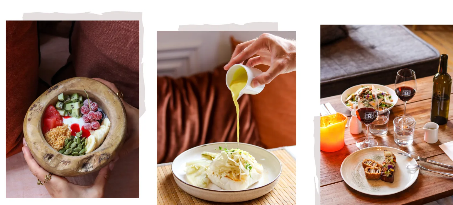 Les plats du restaurant Les Petits Caprices