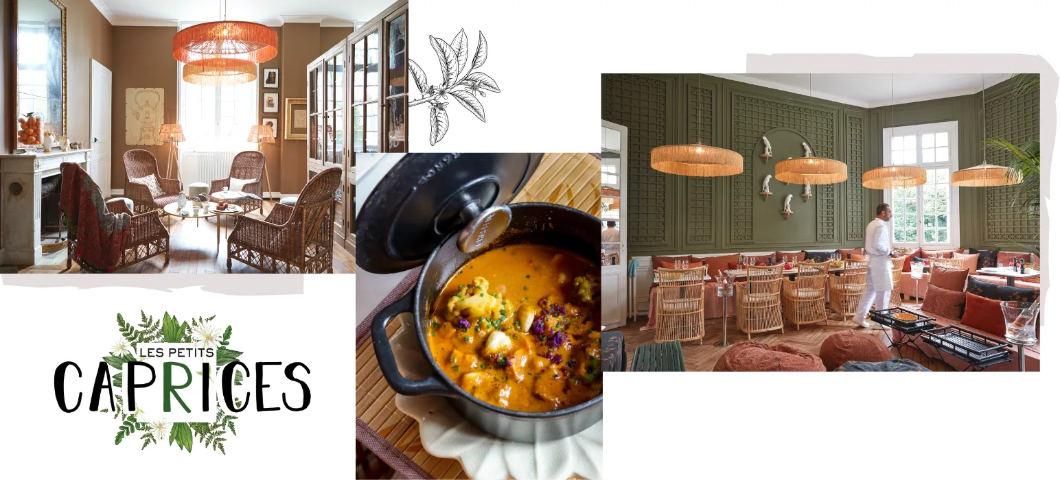 Le restaurant Les Petits Caprices au Domaine de Raba